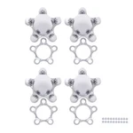 United Pacific X 3/4" Spider Wheel Hub Cover (4/SET) C8056. Fixed Price $179.99.