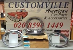 Gm 475019 Genuine 14" X 6" Wheel Trim Rings New Old Stock. Fixed Price $468.83.