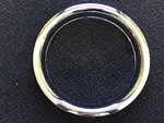 (4) 16" Chrome Trailer Wheel Ring Covers Sharp!! 1603. Fixed Price $94.95.
