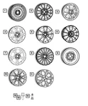 Genuine Mopar Wheel-aluminum 4726125AC. Fixed Price $421.18.