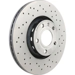 Brembo 09.8690.1X Front Xtra Cross Drilled Uv Coated Rotor For 2002-2006 Audi A4. Fixed Price $232.01.