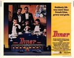 Diner Movie Poster 22X28 Half Sheet Steve Guttenberg Daniel Stern Mickey Rourke. Fixed Price $28.99.