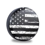 Black White Vintage American Flag Spare 14" For Diameter 23"-27"/58.42-68.58CM. Fixed Price $26.28.