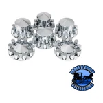 UP-10318 Pointed Axle Combo Kit With 33MM Cylinder Thread-on Nut Covers. Fixed Price $276.99.