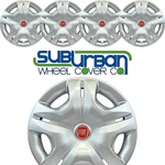 Fits 2012-2017 Fiat 500 Pop Model # 497-15S-F 15" Hubcaps Wheel Covers New SET/4. Fixed Price $119.99.