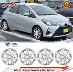 4PCS/SET 15'' Wheel Rim Cover Hubcaps For 2019-2020 Toyota Yaris Sedan Chrome. Fixed Price $55.98.