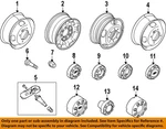Ford Oem 08-16 F-250 Super Duty Wheels Covers Trim-wheel Cap 5C3Z1130TA. Fixed Price $230.97.
