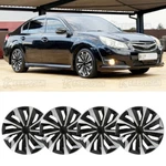 16" Set Of 4 Wheel Covers Snap On Hub Caps Steel Rim For Subaru Legacy Sedan. Fixed Price $75.05.