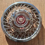 Cadillac Deville Seville Eldorado Wire Type Hubcap, 1989-1993 Part # 25558104 03. Fixed Price $84.95.