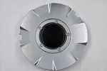 Aftermarket Silver W/ Black Inseret Wheel Center Cap Hub BC-552(NL) 7.75". Fixed Price $10.00.