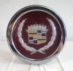 Vtg Cadillac Wheel Center Cover Cap E-810709-1 Oem Silver Wreath 4 1/2. Fixed Price $16.02.