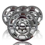 4 17" 8 Lug Chrome Wheel Skins Covers Hubcaps For Chevy Silverado 2500 3500 Hd. Fixed Price $94.94.