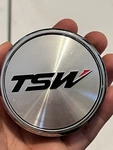 Tsw Wheels Silver / Chrome Custom Center Cap # C-C43-1 PCD120. Fixed Price $24.49.