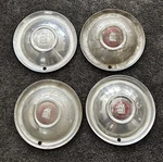 Vintage Original Plymouth 15" Hubcaps Wheel Covers Mayflower Set. Fixed Price $100.00.