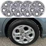 Bolt-on Silver Wheel Covers Hubcap 4PC Set 2010-2012 Ford Fusion 17". Fixed Price $68.99.