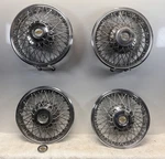 Set 1983-1984 Chevrolet Celebrity 13" Wire Spoke Wheel Covers Hubcaps. Fixed Price $89.99.