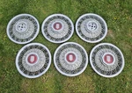 Set Of 6 1983-1988 Ford Mercury 15" Wire Spoke Locking Wheel Covers Hubcaps 4. Fixed Price $189.00.
