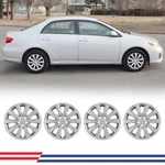 16" Set Of 4 Sliver Hubcaps Full Rim Wheel Cover For 2009-2026 Toyota Corolla. Fixed Price $46.99.