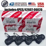 4X Genuine 42607-06020 Tire Pressure Monitoring Sensor For Toyota Corolla Prius. Fixed Price $45.99.
