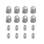 8 Pacs Lug Nuts With Adapter For Cironbow 16" Wheel Simulators Compatib.... Fixed Price $74.56.