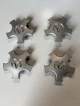 Dodge Stratus 04879236AA-C Silver Wheel Center Hubcap Cover Rim Set 2001-03. Fixed Price $14.99.