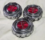 (3) Pontiac Hubcap Center Caps Oem 254858 1979 1981 Lemans Grand Prix - Nice. Fixed Price $60.00.