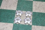 05-15 Tacoma Silver Front Rear Lh Rh Wheel Rim Center Caps Set Unit Factory Oem. Fixed Price $130.99.