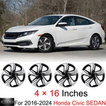 4 Inches Hubcaps For 2016-2026 Honda Civic Sedan Snap Wheel Rim Covers. Fixed Price $56.99.