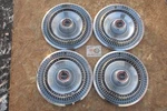 1966 Ford Thunderbird 15" Wheel Covers, Hubcaps, Set Of 4. Fixed Price $179.95.