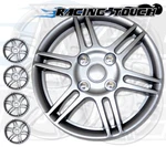 Metallic Silver 4PCS Set #004 14" Inches Hubcaps Wheel Cover Rim Skin. Fixed Price $72.41.
