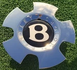 Factory Bentley Chrome Center Cap Oem Continental Roadster 19 Wheel 3W0601165AF. Fixed Price $229.00.
