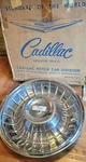 1961 Cadillac Hubcap Nos With Original Box. Fixed Price $170.00.