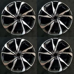 Honda Civic Machined Black Oem Wheel 18" 2017-2021 Set Of Original Rim 64108A. Fixed Price $1280.96.