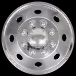 16" Stainless Steel Truck Van Trailer Dual Wheel Simulators Rim Hub Cap Covers. Fixed Price $69.99.