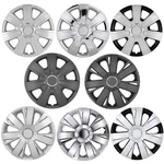 Fit 14"/15"/16" Tire Set Of Universal Wheel Covers Snap On Hub Caps +steel Rim. Fixed Price $39.59.