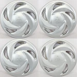 1993-1996 Mitsubishi Eclipse # 57550 14" Spoke Hubcaps Wheel Covers SET/4. Fixed Price $65.00.