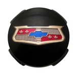 Chevy Black Wheel Spinner Emblem Trim Parts Brand 1957 1958 Chevrolet New. Fixed Price $26.49.