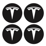 4 Pcs Set Of Tesla Wheel Center Hub Caps Black/ White 56MM Model 3, S, X, Y. Fixed Price $18.19.
