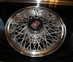 1981 To 1987 Oldsmobile Cutlass 14 Inch Wire Spoke Hubcap Wheel Cover. Fixed Price $42.00.