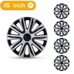 15" Set Of 4 Snap On Full Hub Caps Wheel Covers Fit For R15 Tire & Steel Rim New. Fixed Price $29.98.