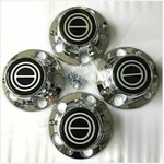 4PCS 1980-1996 Ford F150 Bronco Van Chrome Wheel Hub Center Caps Black Logo. Fixed Price $49.99.