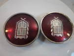 Genuine 1979-1989 Ford Fairmont Single Wheel Rim Center Hub Caps 255521 X2. Fixed Price $16.00.