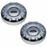 19.5" Front Wheel Chrome Center Caps 5C3Z-1130-MA (X2) 05-12 Ford Super Duty. Fixed Price $319.15.