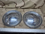 (2) 1949 - 1952 Chrysler Saratoga New Yorker Windsor Hubcap 15 Inch Oem. Fixed Price $94.97.