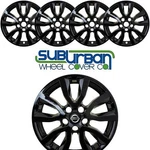 Fits 2017-2020 Nissan Rogue Sv 17" Gloss Black Wheel Skins # IMP-433BLK SET/4. Fixed Price $89.99.