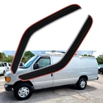 In-channel Window Visor Sun Rain Guard 1992-2006 Ford E150 Econoline. Fixed Price $39.97.