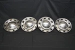 Classic Austin Morris Mini MK1 Square Hole Hub Caps Wheel Covers. Fixed Price $300.00.