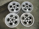 Porsche Wheels 7JX15 ET52.3 944-362-104-00 Original Used Straight Good Set. Fixed Price $795.00.