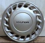 (1) Oem 1988-1989 Hyundai Excel 13" 17-SPOKE Hubcap Wheel Cover #0B 52960-21305. Fixed Price $29.99.