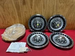 Nos 1980-1996 Ford Truck Hubcaps F0TA-1130-BA F250 F350 3/4 Ton 16". Fixed Price $800.00.